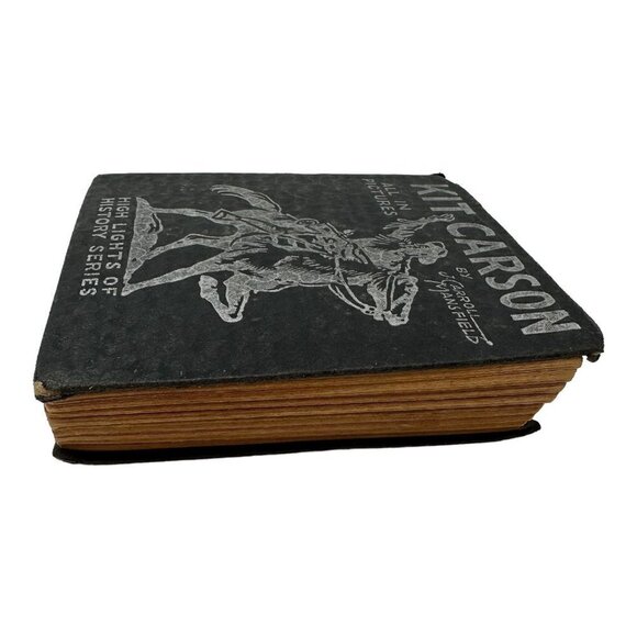 KIT CARSON PIONEER SCOUT 1933 Big Little Book All in Pictures Hardcover - Picture 6 of 16